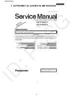 Preview for 8 page of Panasonic KX-FHD331 Service Manual