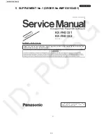 Preview for 30 page of Panasonic KX-FHD331 Service Manual