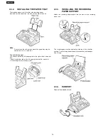 Предварительный просмотр 14 страницы Panasonic KX-FHD333BR Service Manual