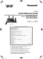 Panasonic KX-FKN519 Quick Reference Manual preview