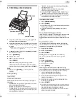 Preview for 31 page of Panasonic KX-FL401E Operating Instructions Manual