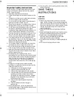 Preview for 5 page of Panasonic KX-FL403EX Operating Instructions Manual