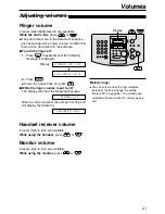 Preview for 21 page of Panasonic KX FL501 - B/W Laser - Fax Operating Instructions Manual