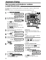 Preview for 22 page of Panasonic KX FL501 - B/W Laser - Fax Operating Instructions Manual