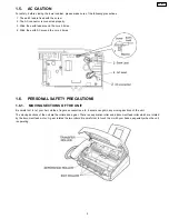 Предварительный просмотр 5 страницы Panasonic KX-FL501 Paper