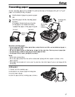 Предварительный просмотр 17 страницы Panasonic KX-FL501AL Operating Instructions Manual