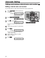 Предварительный просмотр 26 страницы Panasonic KX-FL501AL Operating Instructions Manual