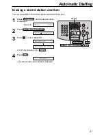 Предварительный просмотр 27 страницы Panasonic KX-FL501AL Operating Instructions Manual