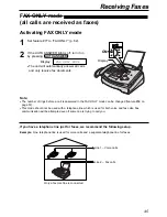 Предварительный просмотр 45 страницы Panasonic KX-FL501AL Operating Instructions Manual