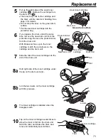 Предварительный просмотр 71 страницы Panasonic KX-FL501AL Operating Instructions Manual