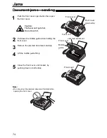 Предварительный просмотр 74 страницы Panasonic KX-FL501AL Operating Instructions Manual