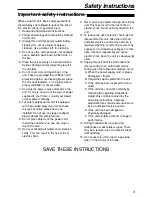 Preview for 3 page of Panasonic KX-FL501C Operating Instructions Manual