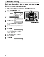 Preview for 24 page of Panasonic KX-FL501C Operating Instructions Manual