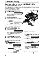 Preview for 26 page of Panasonic KX-FL501C Operating Instructions Manual