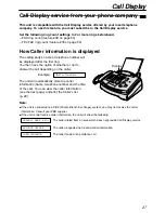 Preview for 27 page of Panasonic KX-FL501C Operating Instructions Manual