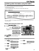 Preview for 29 page of Panasonic KX-FL501C Operating Instructions Manual