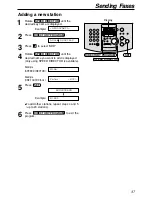 Preview for 37 page of Panasonic KX-FL501C Operating Instructions Manual