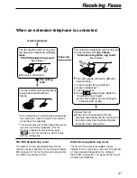 Preview for 47 page of Panasonic KX-FL501C Operating Instructions Manual