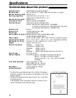 Preview for 78 page of Panasonic KX-FL501C Operating Instructions Manual