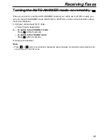 Preview for 51 page of Panasonic KX-FL501E Operating Instructions Manual