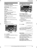 Preview for 29 page of Panasonic KX FL511 - B/W Laser - Fax Operating Instructions Manual