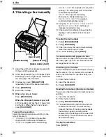 Preview for 38 page of Panasonic KX FL511 - B/W Laser - Fax Operating Instructions Manual