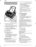 Предварительный просмотр 28 страницы Panasonic KX-FL511AL Operating Instructions Manual