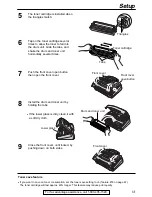 Preview for 13 page of Panasonic KX-FL521 - B/W Laser - Fax Operating Instructions Manual