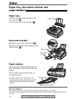 Preview for 14 page of Panasonic KX-FL521 - B/W Laser - Fax Operating Instructions Manual