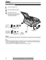 Preview for 16 page of Panasonic KX-FL521 - B/W Laser - Fax Operating Instructions Manual