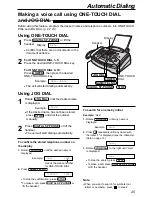 Preview for 25 page of Panasonic KX-FL521 - B/W Laser - Fax Operating Instructions Manual