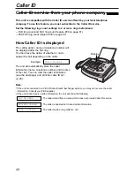 Preview for 26 page of Panasonic KX-FL521 - B/W Laser - Fax Operating Instructions Manual