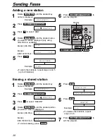 Preview for 38 page of Panasonic KX-FL521 - B/W Laser - Fax Operating Instructions Manual