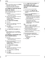 Предварительный просмотр 42 страницы Panasonic KX-FL611 Operating Instructions Manual