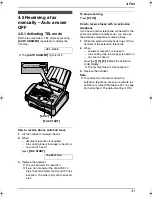 Предварительный просмотр 43 страницы Panasonic KX-FL611 Operating Instructions Manual