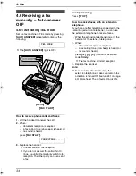 Preview for 36 page of Panasonic KX-FL611AL Operating Instructions Manual