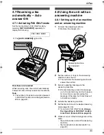 Preview for 37 page of Panasonic KX-FL611AL Operating Instructions Manual