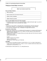 Preview for 4 page of Panasonic KX-FL611BL Operating Instructions Manual