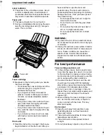 Preview for 6 page of Panasonic KX-FL611BL Operating Instructions Manual