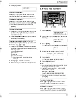 Предварительный просмотр 21 страницы Panasonic KX-FL611BL Operating Instructions Manual