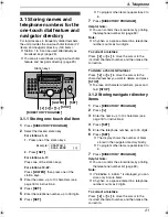 Предварительный просмотр 23 страницы Panasonic KX-FL611BL Operating Instructions Manual