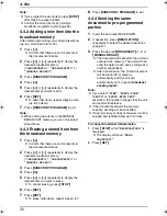 Предварительный просмотр 32 страницы Panasonic KX-FL611BL Operating Instructions Manual