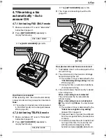 Предварительный просмотр 35 страницы Panasonic KX-FL611BL Operating Instructions Manual