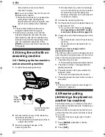 Предварительный просмотр 36 страницы Panasonic KX-FL611BL Operating Instructions Manual