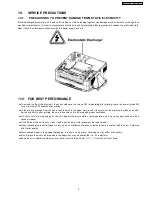 Предварительный просмотр 9 страницы Panasonic KX-FL612CX Service Manual