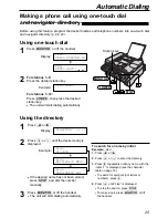 Предварительный просмотр 25 страницы Panasonic KX-FLB751 Operating Instructions Manual