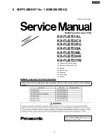 Preview for 13 page of Panasonic KX-FLB752CX Service Manual