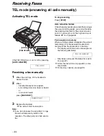 Preview for 44 page of Panasonic KX-FLB753HK Operating Instructions Manual