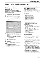 Preview for 57 page of Panasonic KX-FLB753HK Operating Instructions Manual