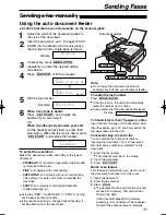 Предварительный просмотр 31 страницы Panasonic KX-FLB756 Operating Instructions Manual